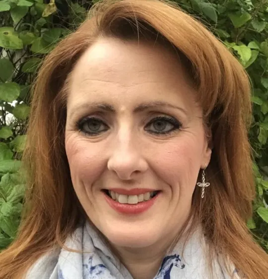 Portrait of Wolsey Hall Oxford Tutor, Diane Birt