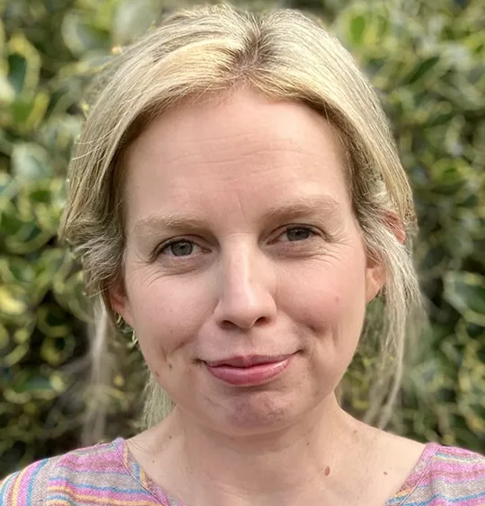 Portrait of Wolsey Hall Oxford Tutor, Maddy Akers
