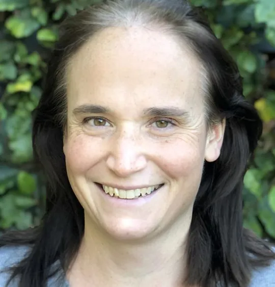 Portrait of Wolsey Hall Oxford Tutor, Rebecca Welsford