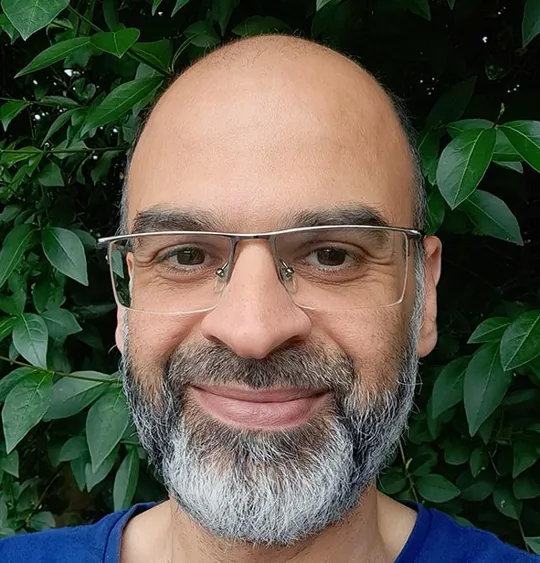Portrait of Wolsey Hall Oxford Tutor, Aizaz Niazi