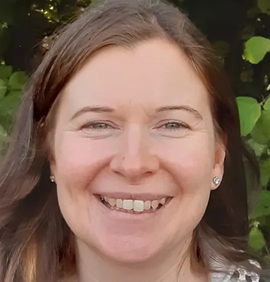 Portrait of Wolsey Hall Oxford Tutor, Claire Payne