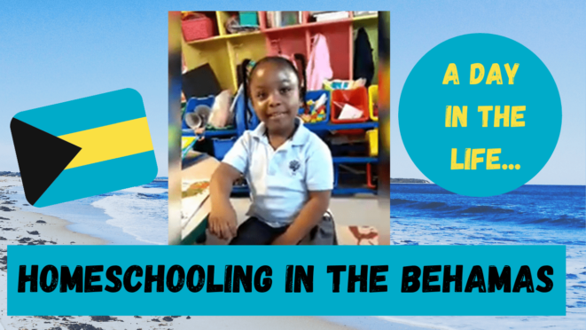 Azaria Primary homeschooler in the Bahamas