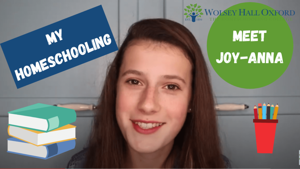 IGCSE homeschooling student Joy-Anna