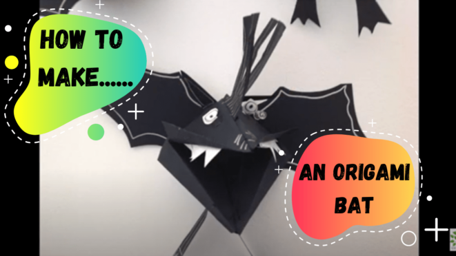 How to make an origami bat