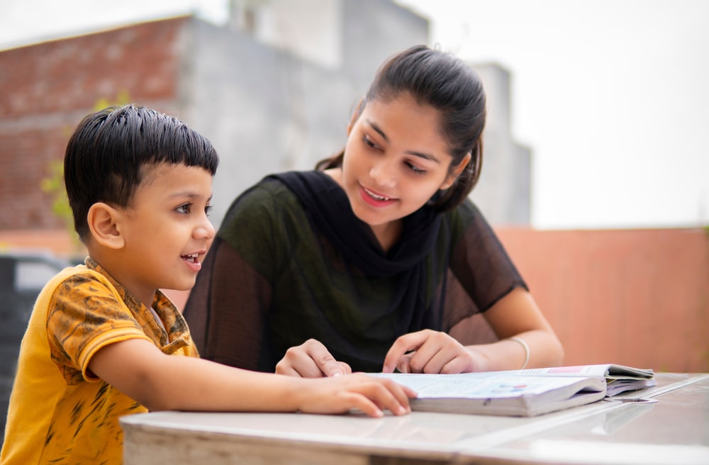 primary level boy homeschooling in Mumbai with parent support
