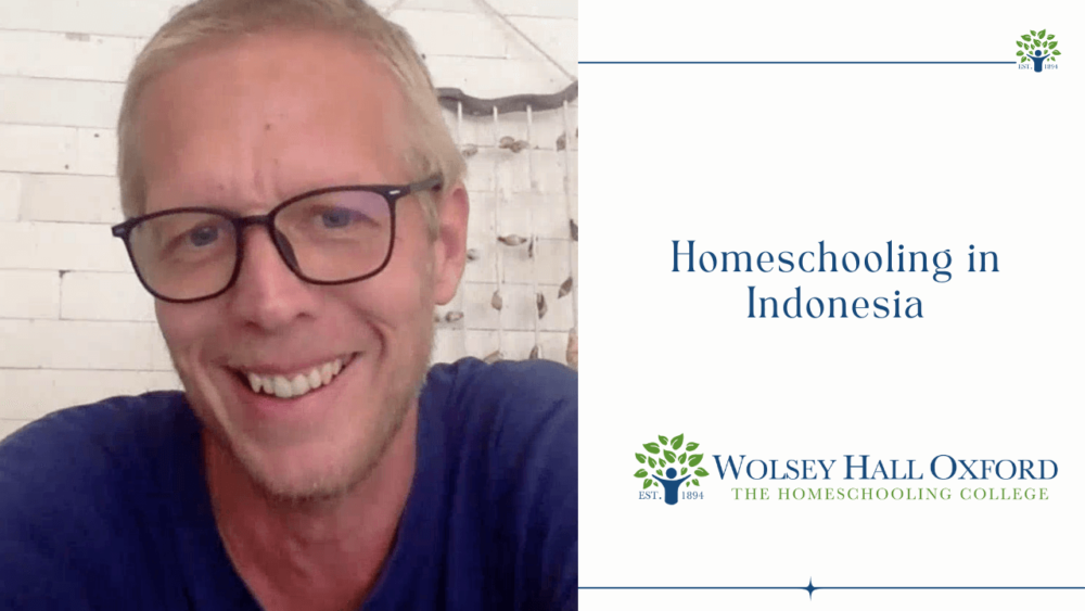 Wolsey Hall dad Gordon - homeschooling in Indonesia