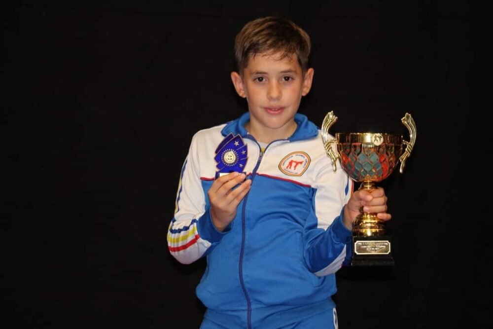 Karate champion Radu